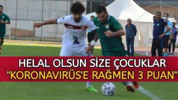 KORONAVİRÜSE RAĞMEN HOŞGELDİN 3 PUAN