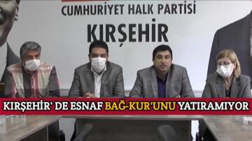 CHP’Lİ İLHAN, KIRŞEHİR’Lİ ESNAF BİR BİR KEPENK KAPATIYOR