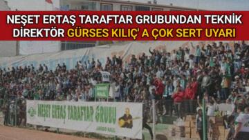 TARAFTARLARDAN TEKNİK DİREKTÖR KILIÇ’A SERT UYARI