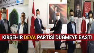Kırşehir Deva Partisi İl Başkanı Metin Atabey Deva Partisi Genel