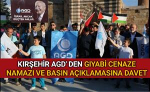 Kırşehir Anadolu Gençlik Derneği (AGD) üyeleri, Ermenistan’ın, Azerbaycan’a yönelik gerçekleştirdiği