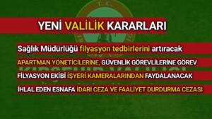 Kırşehir Valisi İbrahim Akın başkanlığında toplanan İl Umumî Hıfzıssıhha Kurulunda