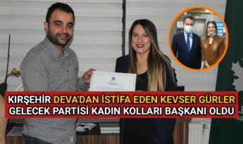 DEVA’ DAN GELECEK PARTİSİ KADIN KOLLARI BAŞKANLIĞINA