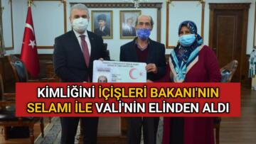 KİMLİĞİNİ MAKAMDA, VALİ İBRAHİM AKIN’ IN ELİNDEN ALDI