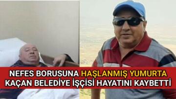 HAŞLANMIŞ YUMURTA HAYATINA MAL OLDU