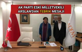 MİKAİL ARSLAN’DAN YENİ BAŞKAN ADAYINA TEBRİK MESAJI