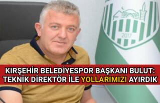 BAŞKAN AÇIKLADI: SÖZLEŞMEYİ KARŞILIKLI FESH ETTİK