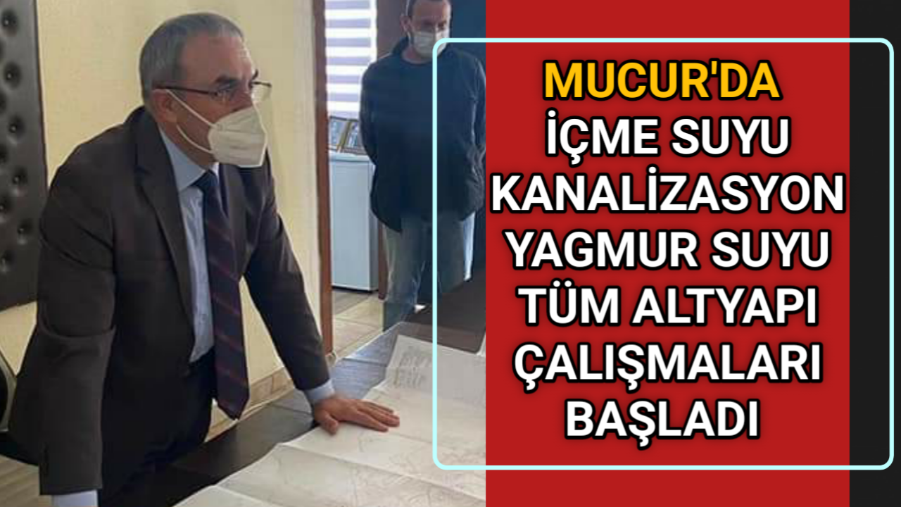 KIRŞEHİR’İN MUCUR İLÇESİNDE 50 YILLIK SU KAYNAĞINDAN SONRA ALTYAPI PROJESİ HAYATA GECİYOR