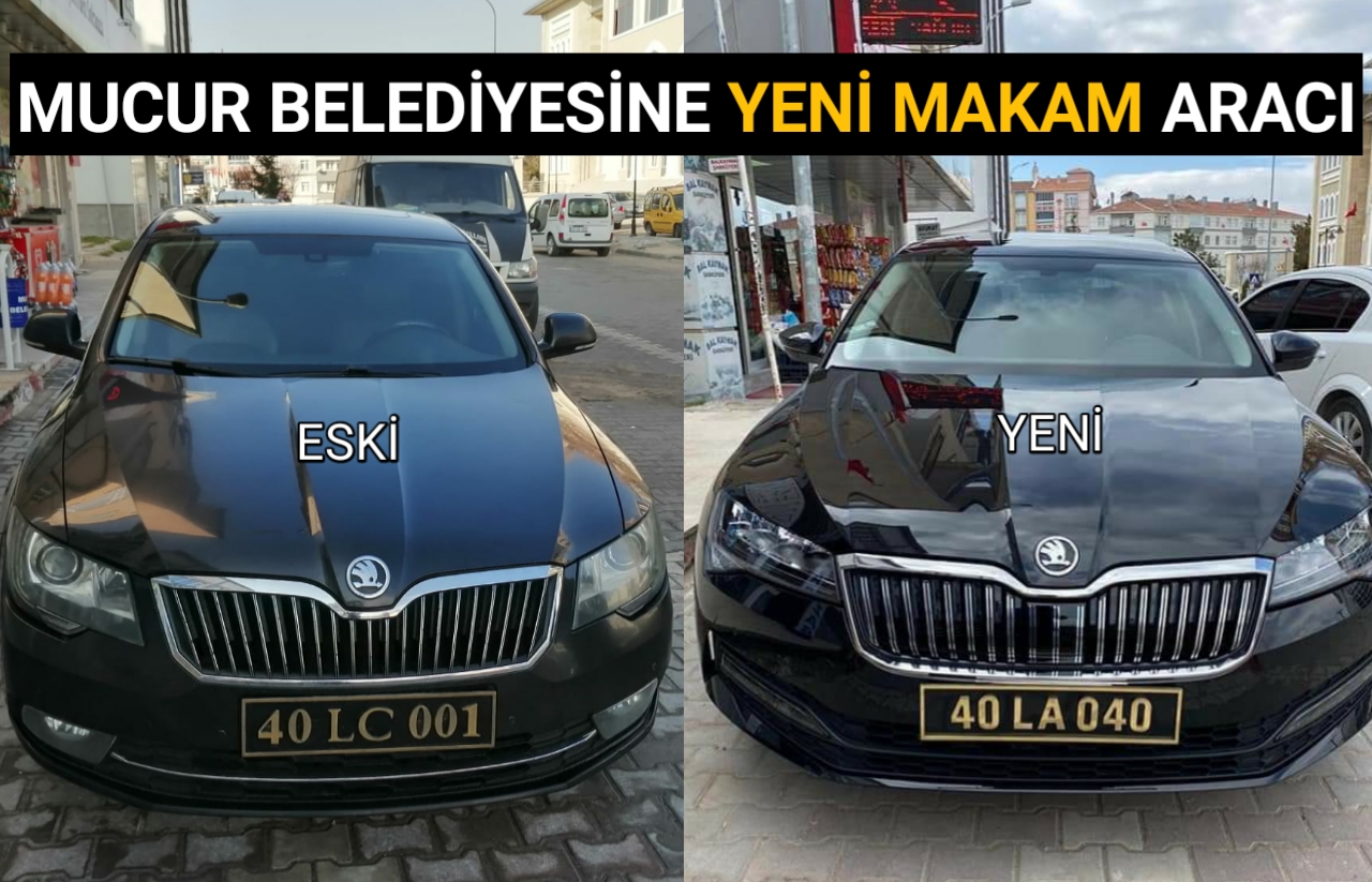 KIRŞEHİR’İN MUCUR İLÇE BELEDİYESİNE YENİ MAKAM ARACI