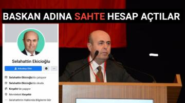 KIRŞEHİR BELEDİYE BAŞKANI ADINA SAHTE HESAP AÇTILAR