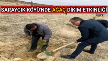 KIRŞEHİR’İN SARAYCIK KÖYÜ’NDE AĞAÇ DİKİM ETKİNLİĞİ