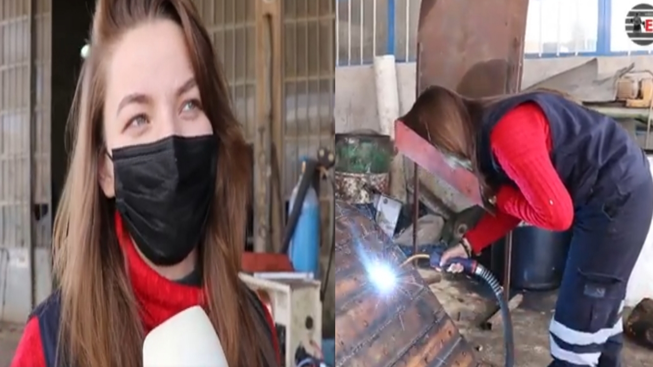 KIRŞEHİR SANAYİSİ’NDE KADIN ELİ
