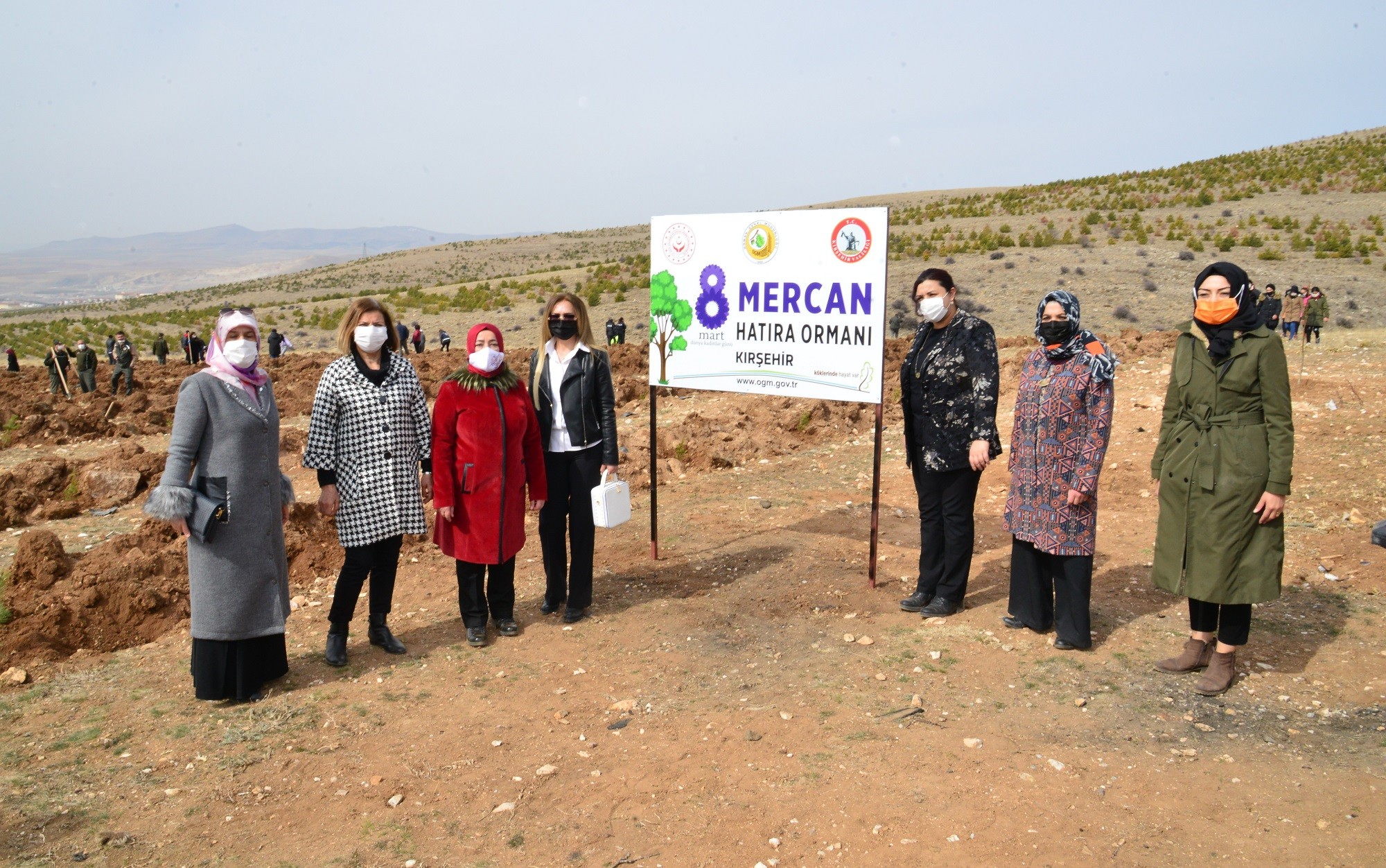 KIRŞEHİR’DE MERCAN ORMANI OLUŞTURULDU