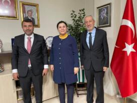 AK PARTİ ESKİ MİLLETVEKİLLERİNDEN ÜNSAL’A ZİYARET