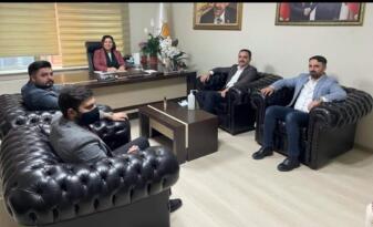 YAŞAR BAHÇECİ’DEN AK PARTİ İL BASKANI ÜNSAL’A ZİYARET