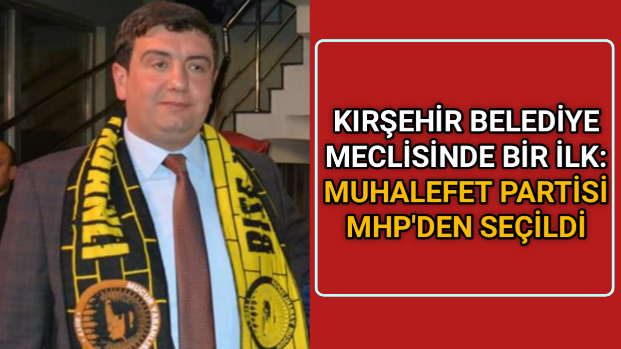BELEDİYE MECLİSİNDE BİR İLK: MUHALEFETTEN SEÇİLDİ