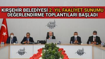 KIRŞEHİR BELEDİYESİ 2.YIL FAALİYET SUNUMLARI BAŞLADI