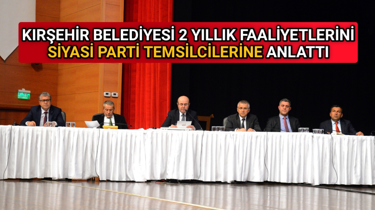 Kırşehir Belediyesi, 31 Mart 2019 Mahalli İdareler Seçimleri’nin ardından geçen
