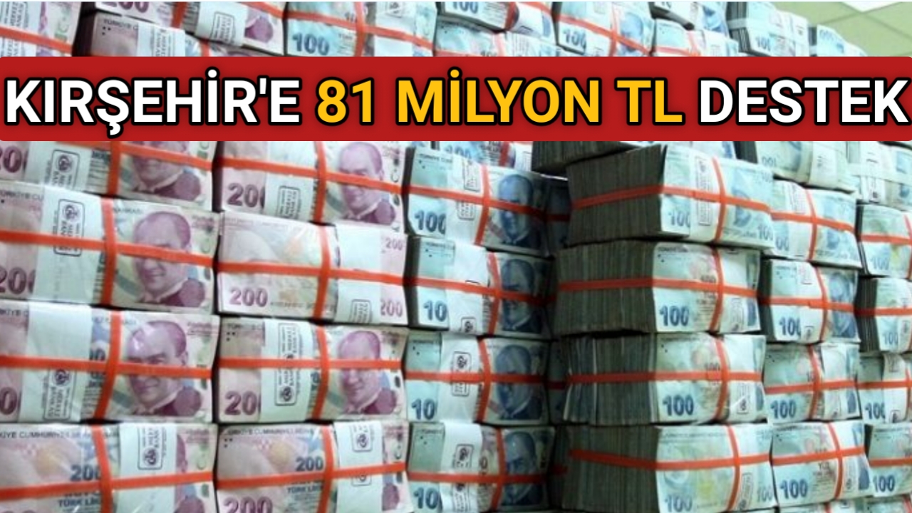 Kırşehir’e, Koruma Kalkanı kapsamında yapılan ödemeler 80 milyon lirayı aştı.
