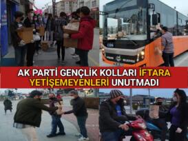 AK PARTİ GENÇLİK KOLLARINDAN İFTARA 5 KALA PROJESİ