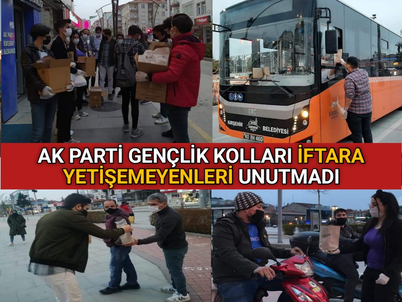 AK PARTİ GENÇLİK KOLLARINDAN İFTARA 5 KALA PROJESİ