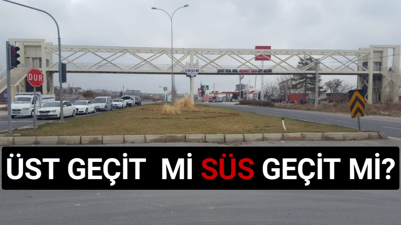 VATANDAŞ, SÜS GEÇİT YERİNE ARAÇ ÜST GEÇİDİ İSTİYOR