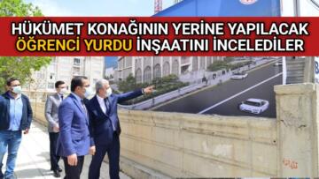 KIRŞEHİR’İN GÖBEĞİNDEKİ İLERLEMEYEN İNŞAATTA İNCELEME