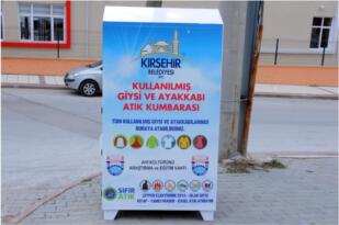 BELEDİYE’DEN KIYAFET VE AYAKKABIDA GERİ DÖNÜŞÜM UYGULAMASI
