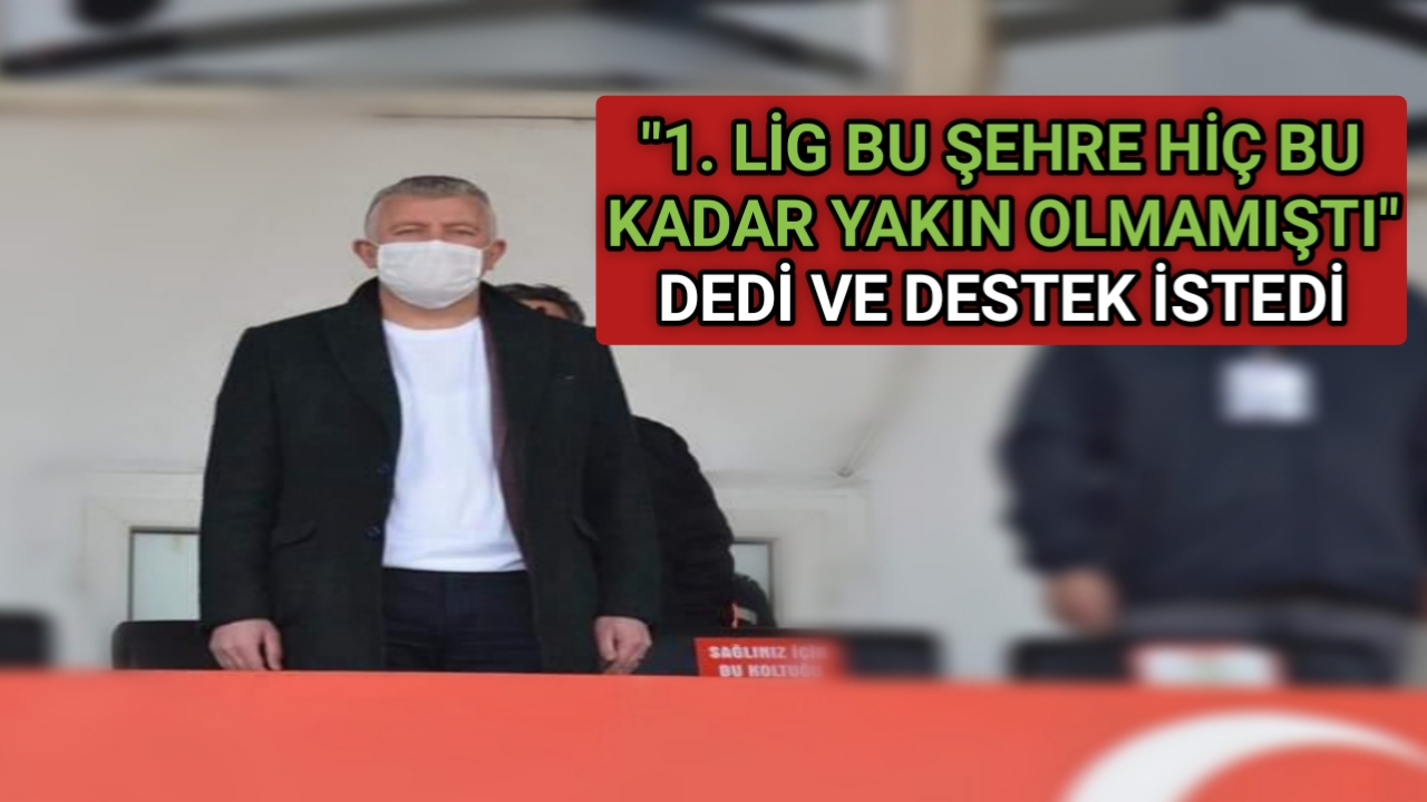 KIRŞEHİRSPOR BAŞKANI BULUT: 1. LİG HAYAL DEĞİL