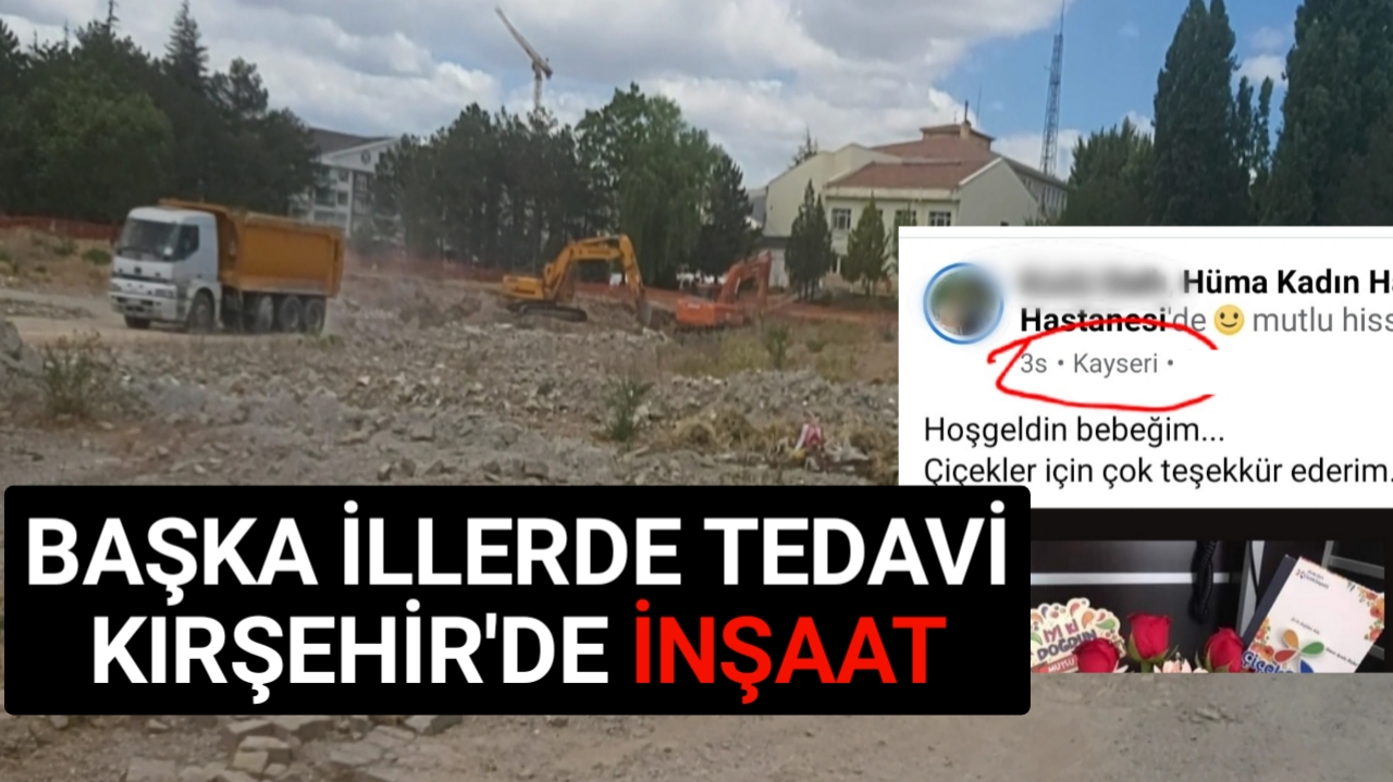 KIRŞEHİR SAĞLIKTA ZAMANSIZ İÇİ BOŞ İNŞAATLAR