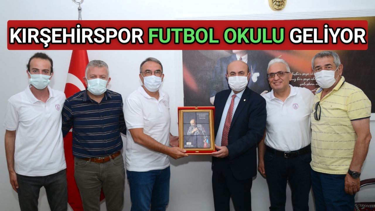 KIRŞEHİRSPOR FUTBOL OKULU İÇİN GÖRÜŞMELER BAŞLADI