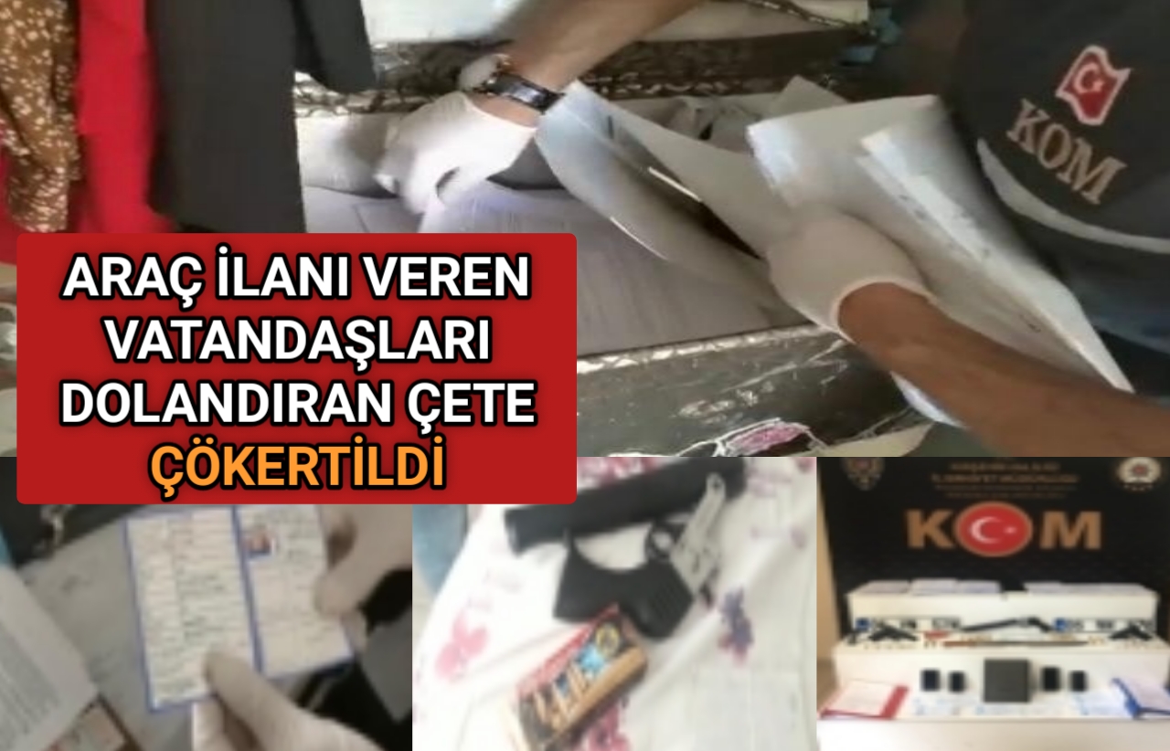 KIRŞEHİR EMNİYETİ’NDEN ART ARDA BAŞARILI OPERASYONLAR, 8 KİŞİLİK ÇETE ÇÖKERTİLDİ