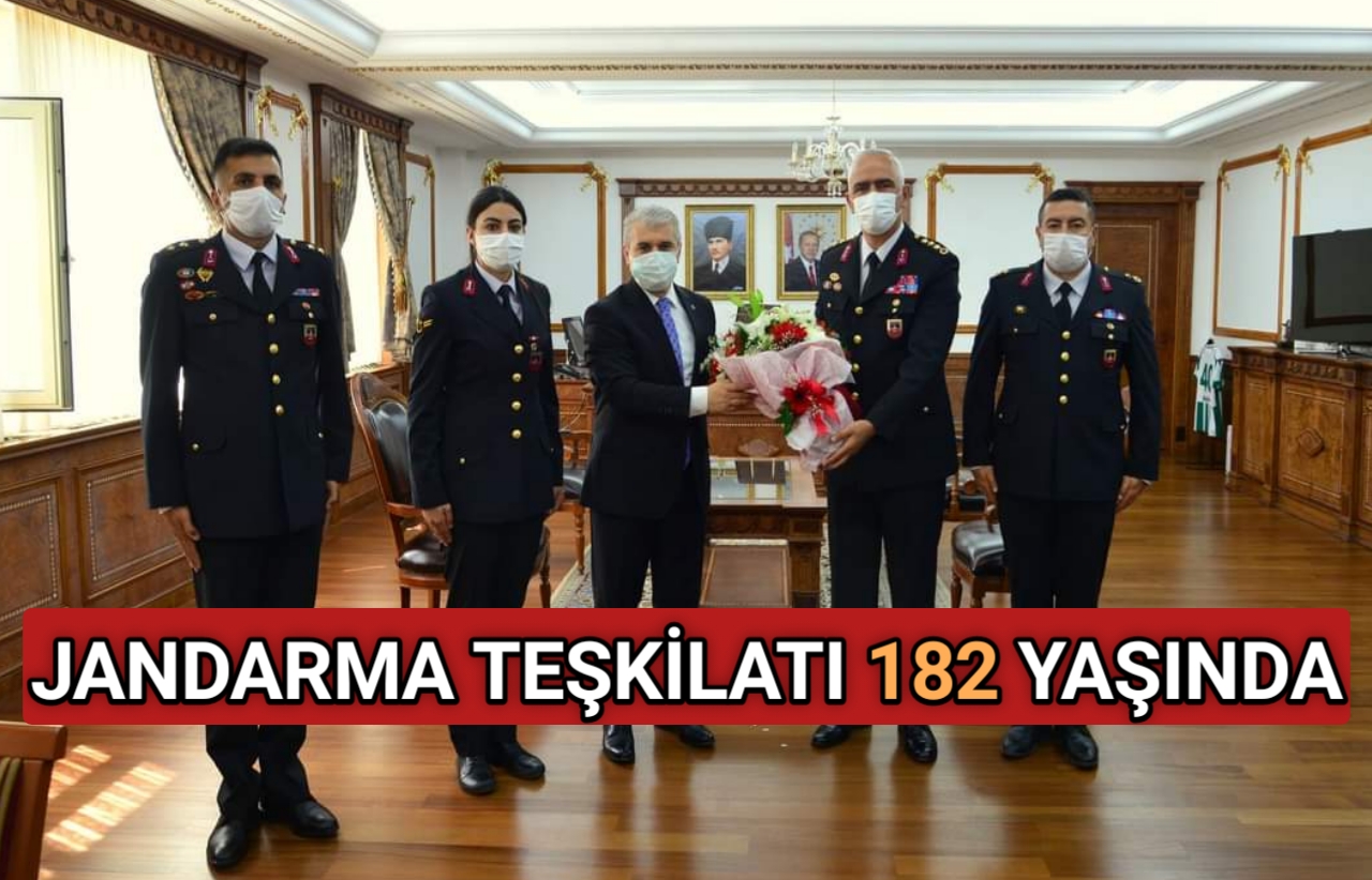 JANDARMA TEŞKİLATI 182 YAŞINDA