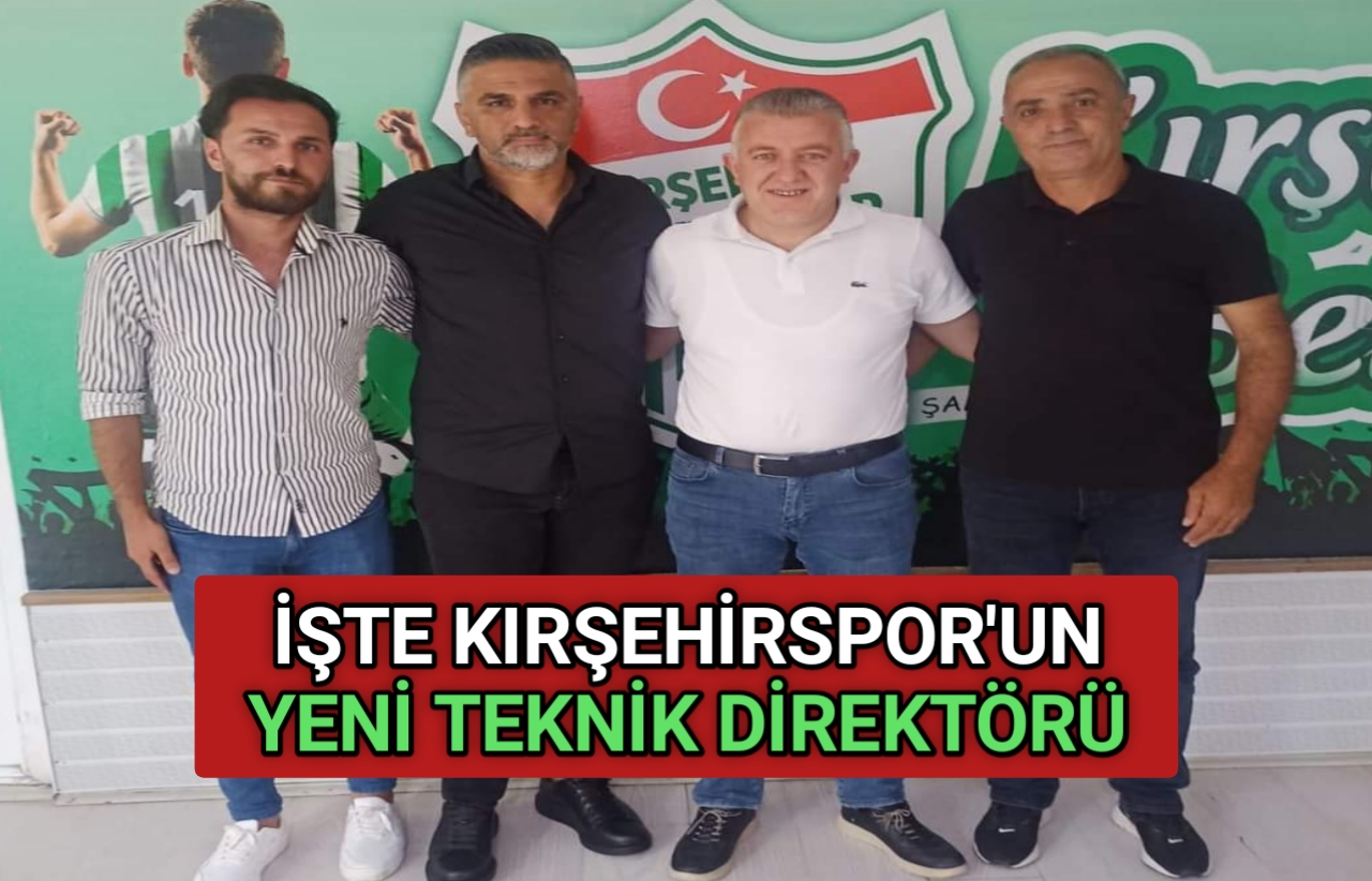 İŞTE KIRŞEHİRSPOR’UN YENİ TEKNİK DİREKTÖRÜ