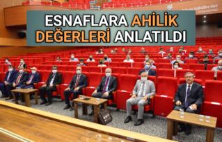 KIRŞEHİR ESNAFINA AHİLİK DEĞERLERİ ANLATILDI
