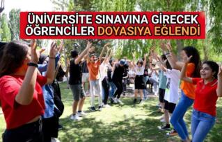 SINAV ÖNCESİ BEGEM ÖĞRENCİLERİ DOYASIYA EĞLENDİ
