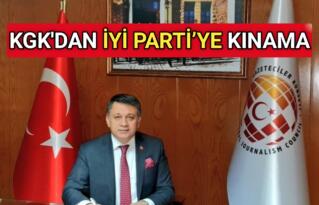KGK’DAN İYİ PARTİ’YE KINAMA