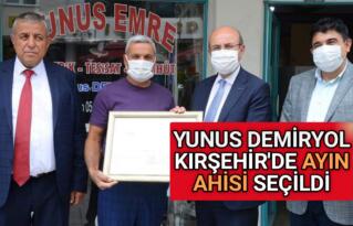 KIRŞEHİR’DE HAZİRAN AYI’NIN AHİSİ YUNUS DEMİRYOL OLDU