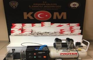 KIRŞEHİR’DE KAÇAK SİGARA OPERASYONU