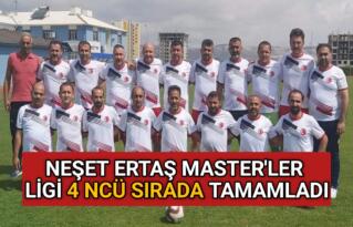 NEŞET ERTAŞ MASTER’LER LİGİ 4 NCÜ SIRADA TAMAMLADI