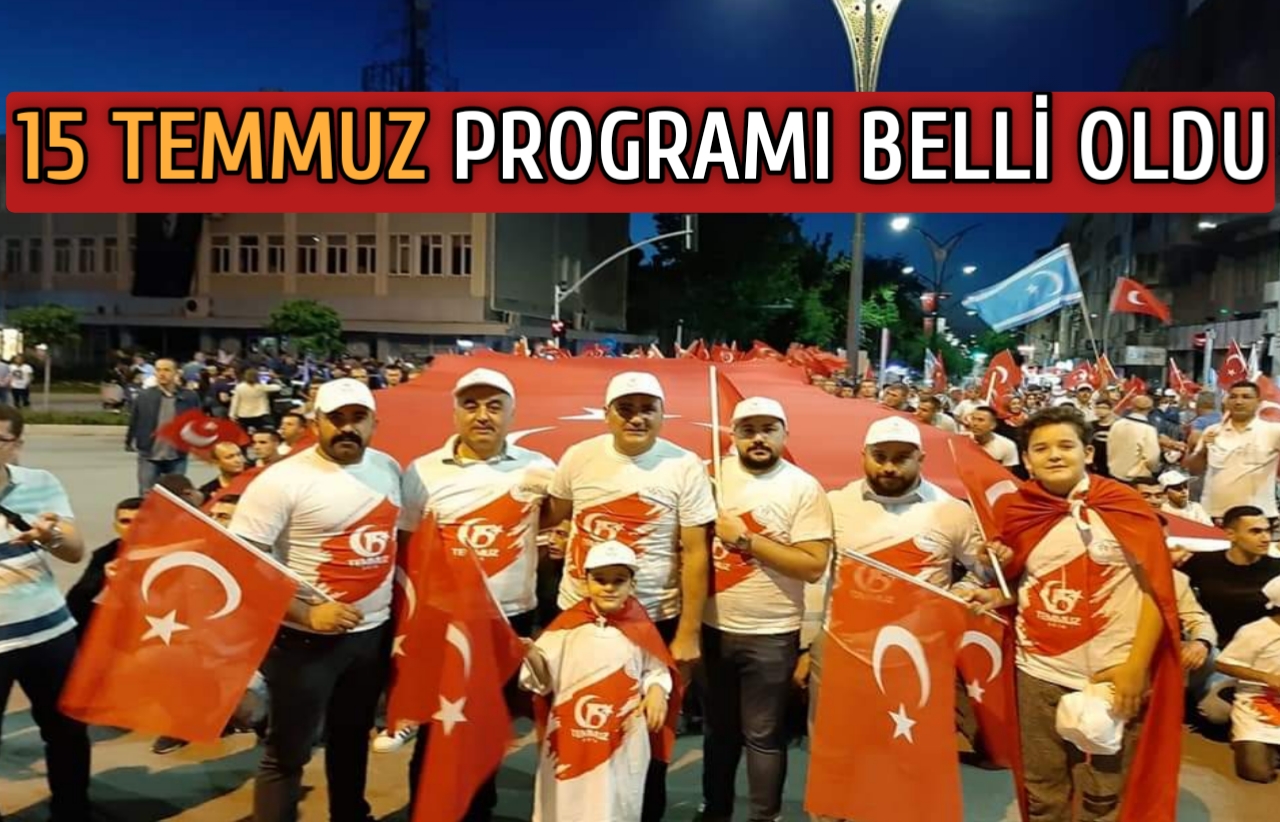 KIRŞEHİR’DE 15 TEMMUZ PROGRAMI BELLİ OLDU