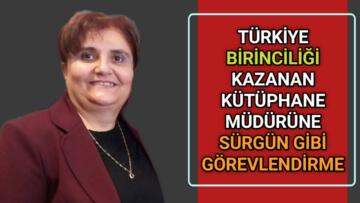 HALK KÜTÜPHANESİNDE TALTİF BEKLERKEN GÖREVLENDİRME