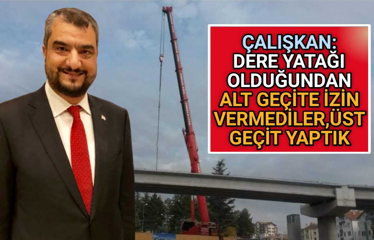 Önceki dönem Ak Parti Kırşehir Milletvekili Abdullah Çalışkan 2013 yılında