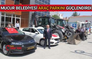 MUCUR BELEDİYESİ ARAÇ PARKINI GÜÇLENDİRDİ