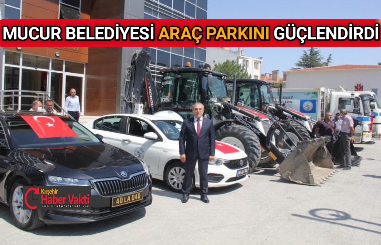 MUCUR BELEDİYESİ ARAÇ PARKINI GÜÇLENDİRDİ