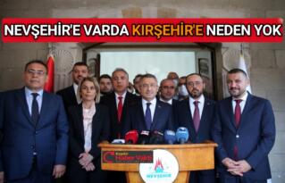 KIRŞEHİR’E ÇEVRE YOLUNU COK GÖRENLER NEVŞEHİR’İ BAŞTAN İNŞA EDİYOR