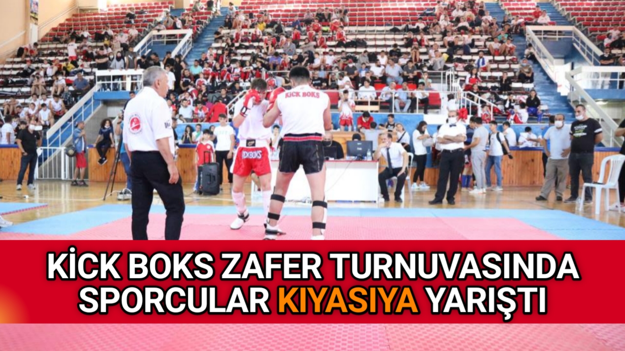 Kırşehir’de, 30 Ağustos Zafer Bayramı kutlamaları kapsamında Kick Boks turnuvası