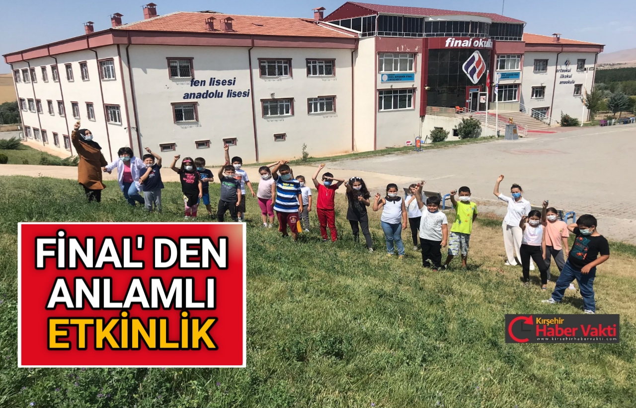 FİNAL ÖĞRENCİLERİ, TOHUMLARI TOPRAKLA BULUŞTURDU