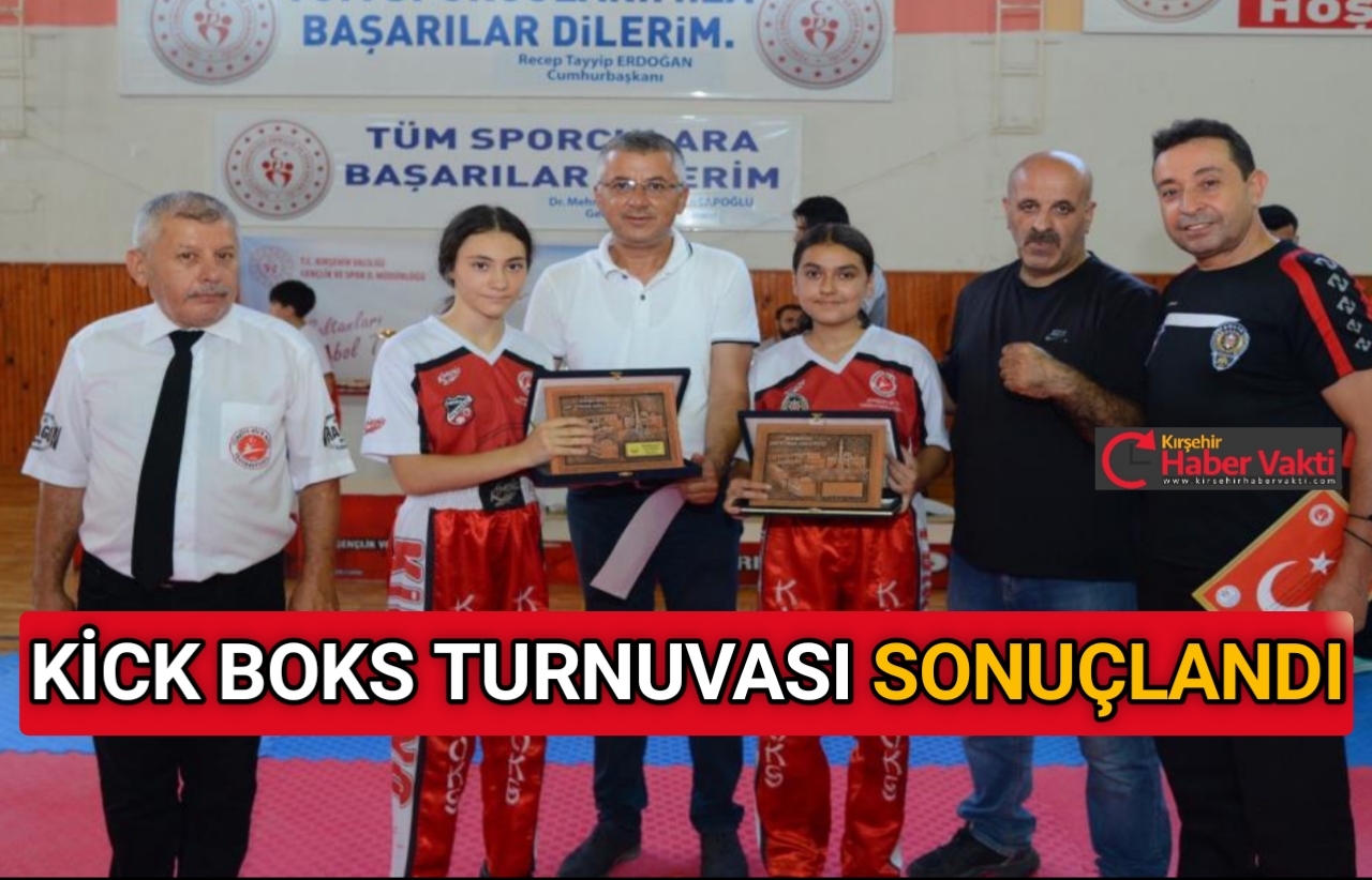 KİCK BOKS TURNUVASI SONUÇLANDI