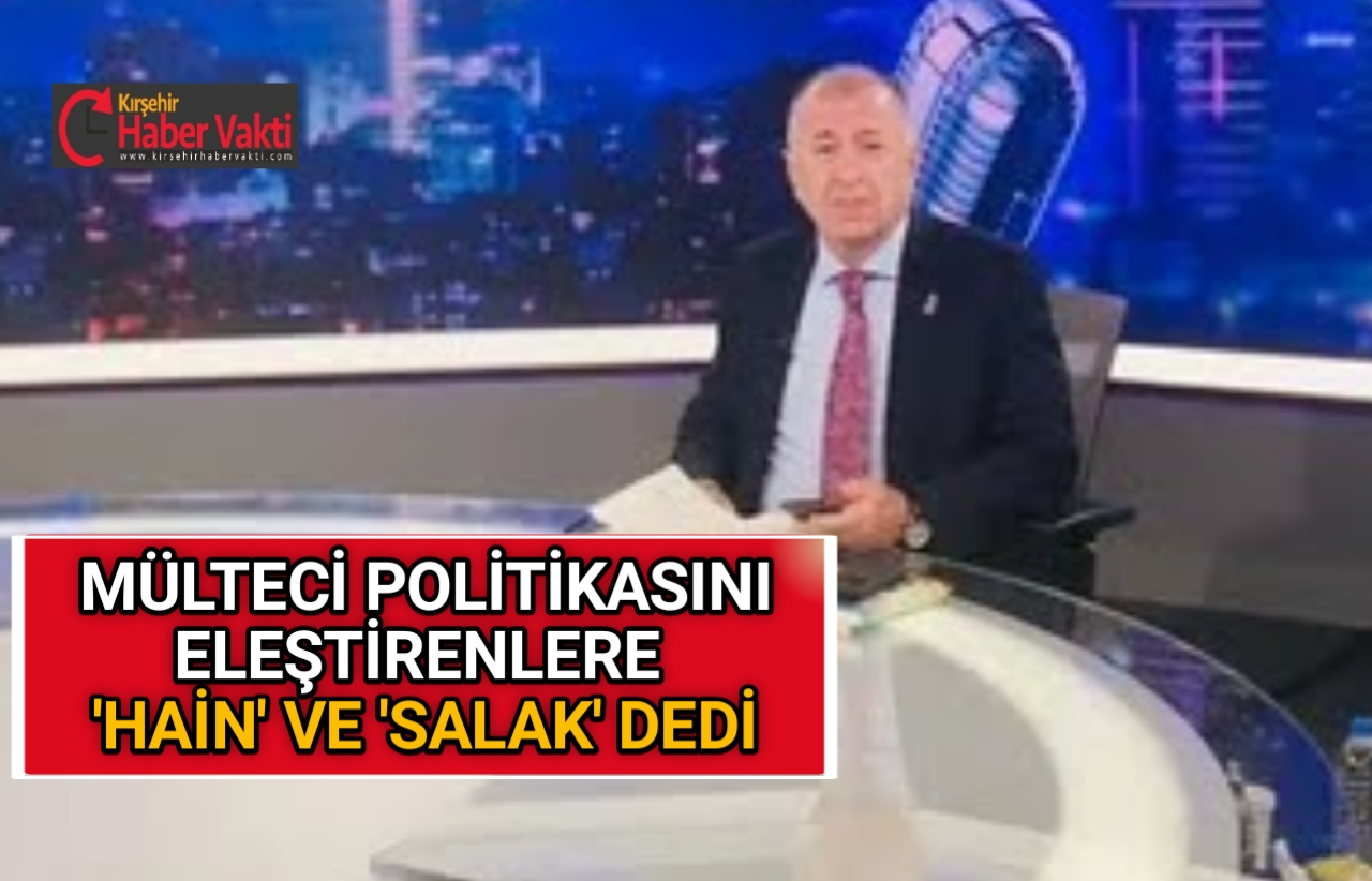 ÜMİT ÖZDAĞ’DAN KENDİSİNİ ELEŞTİRENLERE HAKARET